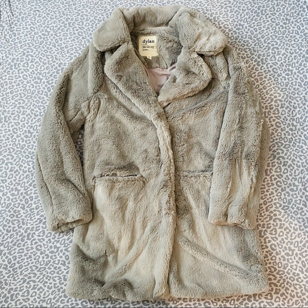 SOLD Dylan Los Angeles Faux Fur Coat